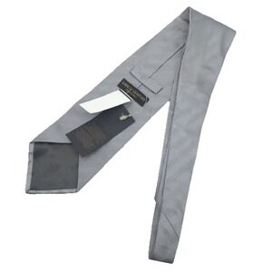 ENRICO VENTURI New 100% SILK‎ Silver ITALY MADE Vintage Neck Tie ANPJ0299
